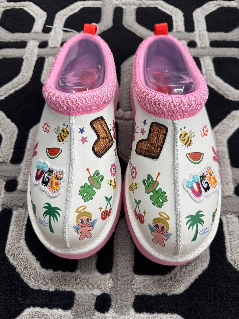 UGG Kids Tazz Pop Sketch Slippers